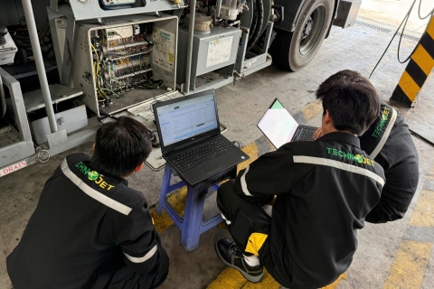 Sửa chữa, bảo trì, lắp đặt, lập trình... Xe tra nạp Nhiên liệu Hàng Không