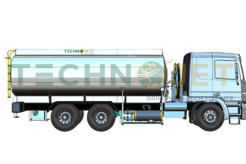 Thiết kế 3D Xe Tra nạp Nhiên liệu Hàng Không 20.000L cho Khách hàng Senegal