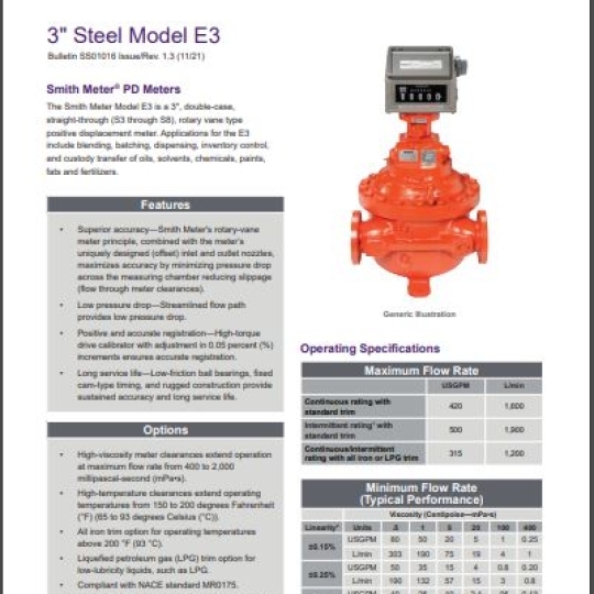 E3 (3") - TechnipFMC
