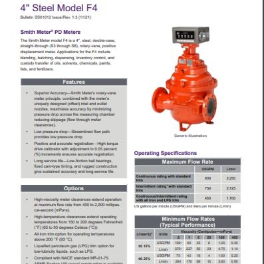 F4 (4") - TechnipFMC
