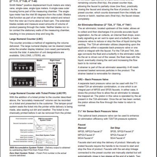 TRUCK METER PACKAGES - TechnipFMC