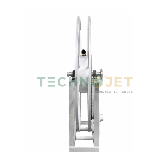Rulo (Ru lô) cuốn ống xăng dầu 2 inch, đơn cấp bằng Nhôm TechnoJet, Model: HRS02A6001