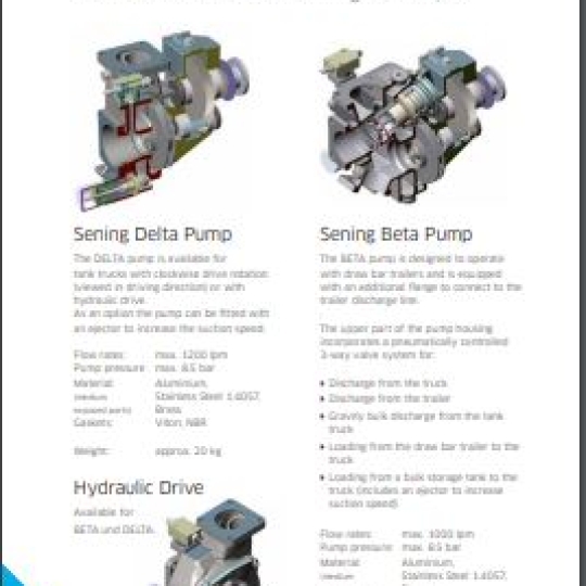 SFF13002EN - BETA and DELTA Tank Truck Centrifugal Pump - TechnipFMC