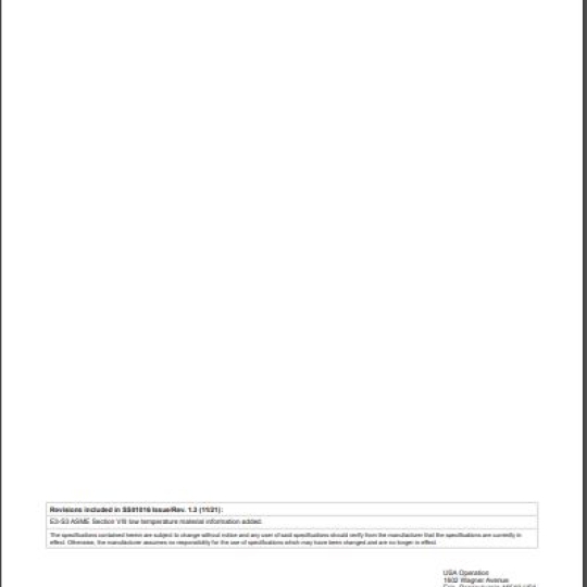 E3 (3") - TechnipFMC