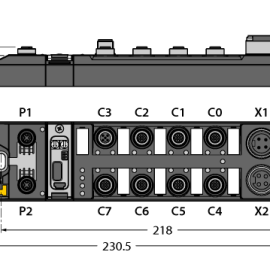 Hộp điều khiển PLC Turck, Model: TBEN-L4-PLC-11