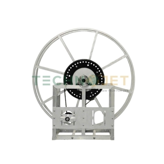 Rulo (Ru lô) cuốn ống xăng dầu 2 inch, đơn cấp bằng Nhôm TechnoJet, Model: HRS02A6001