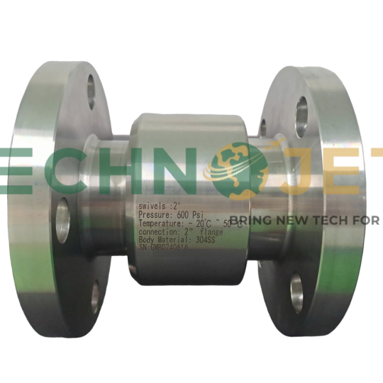 Khớp xoay xăng dầu Inox 2 inch TECHNOJET, Model: TZ-SV2SS150S