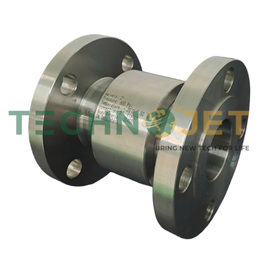 Khớp xoay xăng dầu Inox 2 inch TECHNOJET, Model: TZ-SV2SS150S