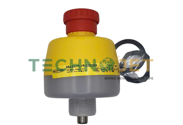 Công tắc dừng khẩn cấp động cơ BANNER, P/N: SSA-EB1PLYR-02ECQ5A